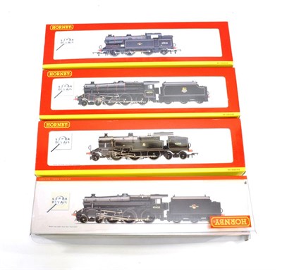 Lot 3306 - Hornby (China) OO Gauge Locomotives R2223 BR Fowler 2-6-4T Class 4P 42355, R2250 BR 4-6-0 Class 5MT