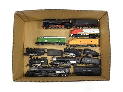 Lot 3319 - Various Manufacturers HO Gauge US Outline Locomotives including 4-6-6-4 Union Pacific 3985,...