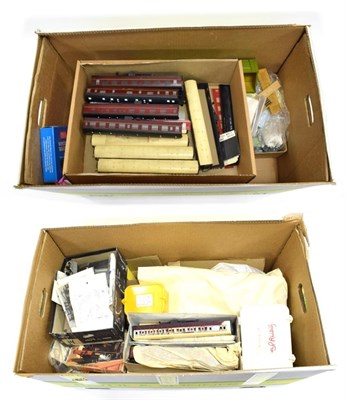 Lot 3321 - Various OO Gauge Kit Related Items including part made and unmade examples (qty)