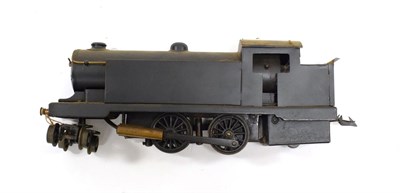 Lot 3335 - Bowman O Gauge Live Steam 4-4-0T Locomotive (repainted in black)