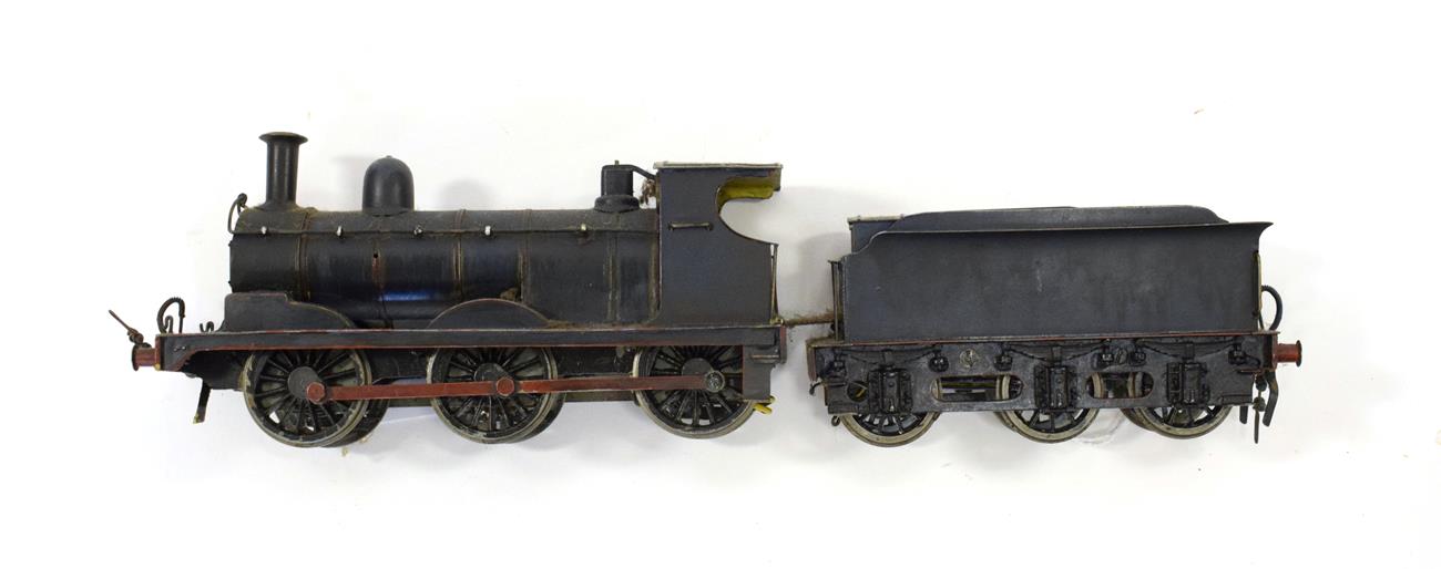 Lot 3341 - Constructed O Gauge Kit With Motor Of An 0-6-0 Tender Locomotive finished in black (G)