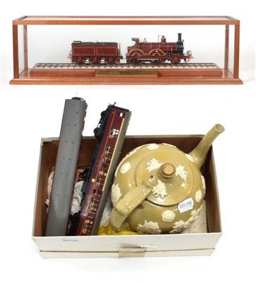 Lot 3343 - Fine Scale O Gauge Models Of A Johnson 2-4-0 Midland Railway Locomotive 51 constructed to an...