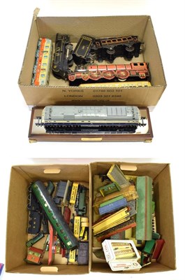 Lot 3344 - O Gauge And Others Gauges A Collection Of Assorted Locomotives And Rolling Stock including assorted