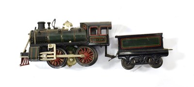 Lot 3359 - Karl Bub O Gauge Electric 0-4-0 Locomotive with cow catcher (G)