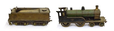 Lot 3373 - Scratch Built 3 3/4'' Gauge 4-4-0 Locomotive 251 (lacks cab roof and in need of restoration)