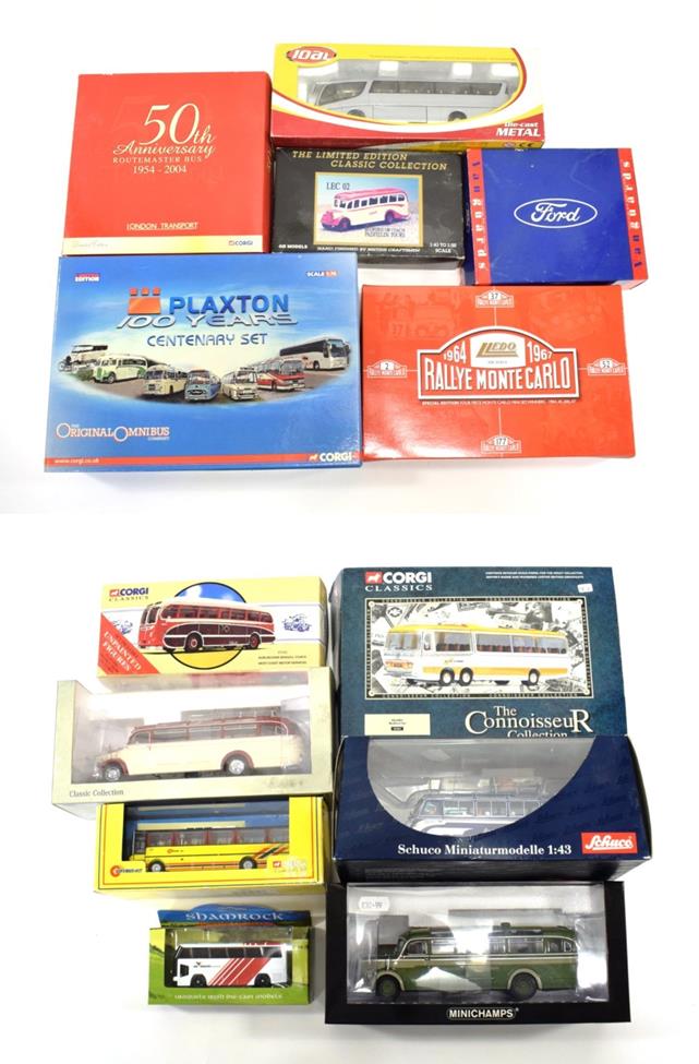 Lot 3458 - Various Modern Diecast Buses And Coaches