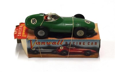 Lot 3494 - Mettoy Diecast Vanwall green no.18 (E-G box G, lacks one flap)