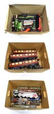 Lot 3515 - Various Manufacturers A Collection Of Assorted Tin And Other Model Locomotives various scales...