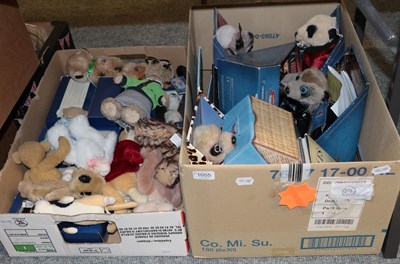 Lot 1055 - Collection of Yukov's Toy Shop Meerkat characters in card boxes, together with one volume A...