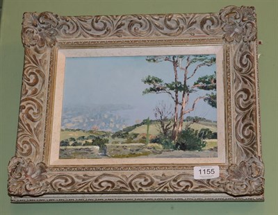 Lot 1155 - Frederick Firth, Ramsey, oil on canvas laid on board, 16cm by 24cm
