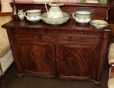 Lot 1298 - Early 19th century mahogany chiffonier, 139cm wide