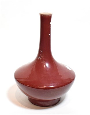 Lot 42 - A Chinese sang de boeuf bottle vase