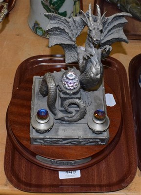 Lot 449 - Myth and Magic, 'Vannus' on wooden base, with certificate of authenticity