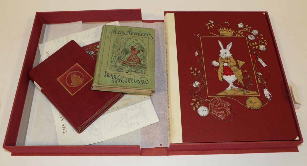 Lot 24 - Carroll, Lewis; Van Sandwyk, Charles (illus.) Alice's Adventures in Wonderland. Folio Society,...