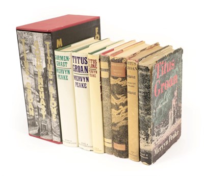 Lot 27 - Peake, Mervyn The Gormenghast Trilogy, comprising: Titus Groan. Eyre & Spottiswoode, 1946. 8vo,...