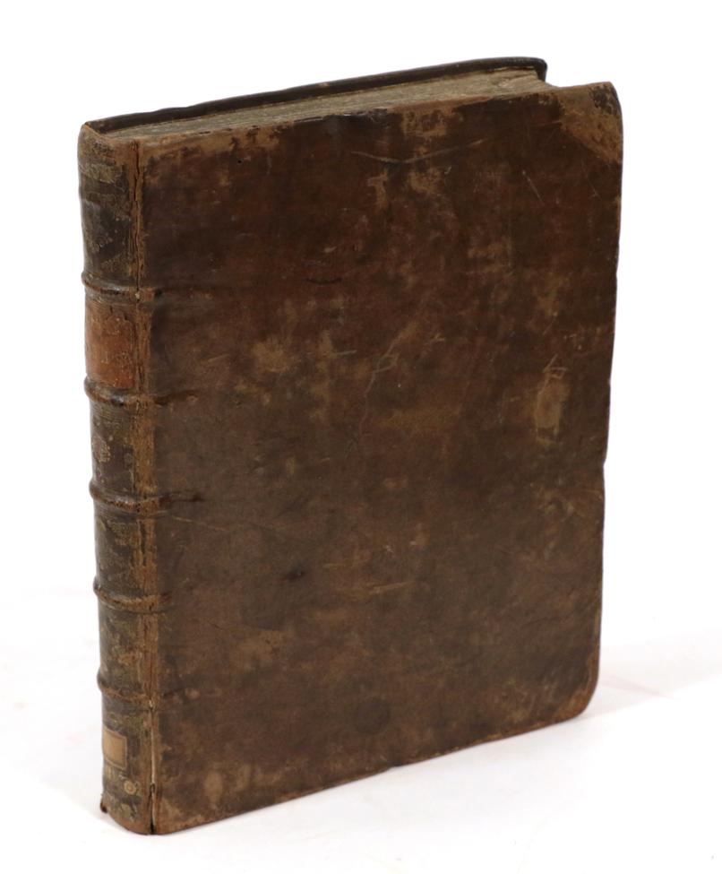 Lot 90 - Ramsay, Allan Poems. Edinburgh: Printed by Mr Thomas Ruddiman for the Author, 1721. 4to, full calf
