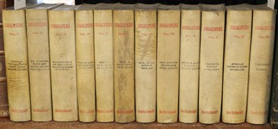 Lot 91 - Shakespeare, William Shakespere's Works. Kegan Paul, Trench & Co., 1882-3. 12mo (12 vols). Full...
