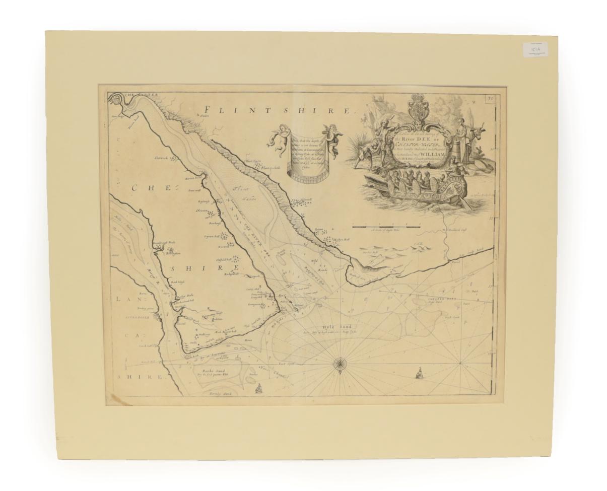 Lot 151 - Collins, Capt. Greenville A New & Exact Survey of the River Dee or Chester-Water. 1689 [1693]....