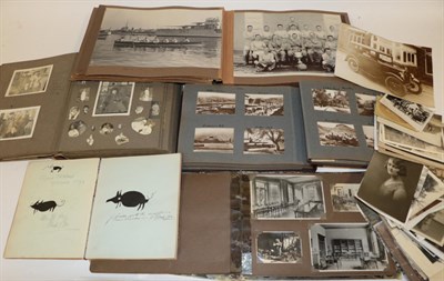 Lot 173 - British Colonies Four albums of photographs, 1910s-20s, includes views of Jamaica, (Newcastle),...
