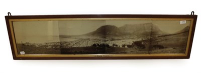 Lot 174 - Cape Town Photographic panorama of Cape Town (unknown photographer), looking towards Lion's...