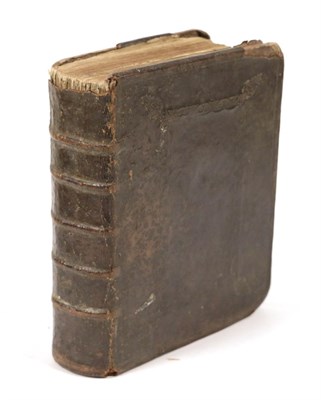 Lot 198 - The Holy Bible [KJV] KJV bound before Sternhold and Hopkins. KJV: Imprinted at London by Bonham...