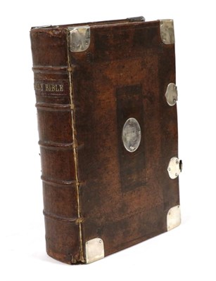Lot 200 - The Holy Bible [KJV] Bound after the Book of Common Prayer and before Sternhold and Hopkins....