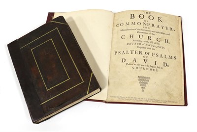 Lot 206 - Book of Common Prayer [BCP] Oxford: Printed at the Theater at Oxford, and are to be sold by William