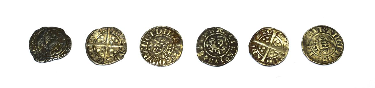 Lot 2003 - Edward I Silver Penny S1437; Edward I Silver Penny Newcastle Mint S1428; Edward III Silver...
