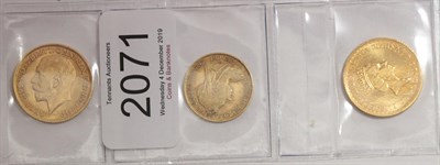 Lot 2071 - A Gold Sovereign 1912, Half Sovereign 1895 and £25 Gold Britannia 1987