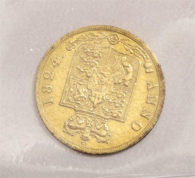Lot 2074 - A George IV half sovereign dated 1824