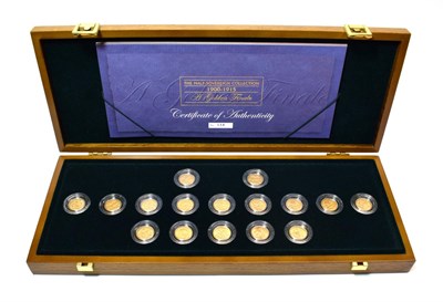 Lot 2109 - The Royal Mint 1900-1915 Half-Sovereign Sixteen-Coin Gold Collection. A Golden Finale. Complete...
