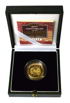 Lot 2121 - Royal Mint 2005 400th Anniversary of the Gunpowder Plot Gold Gold Proof Two Pound £2. Complete...