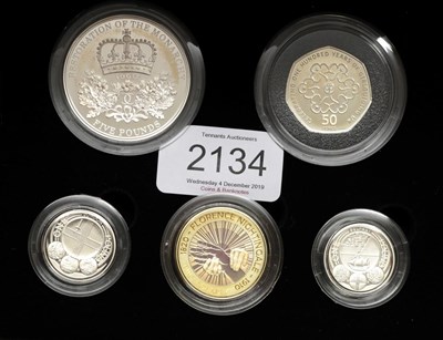 Lot 2134 - Royal Mint 2010 Silver Piedfort Collection