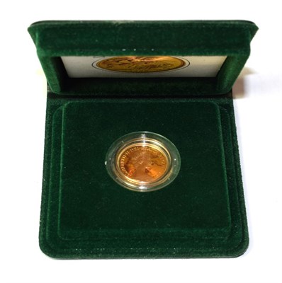 Lot 2143 - Elizabeth II (1952-), gold proof Sovereign, 1980, in Royal Mint case of issue with certificate