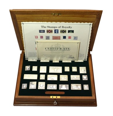 Lot 2200 - 'The Stamps of Royalty' a complete collection, issued by Hallmark Replicas, of 25 x