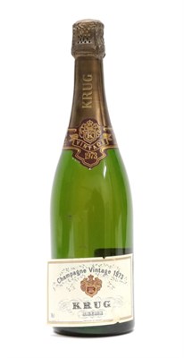 Lot 2001 - Krug Champagne Vintage 1973 (one bottle)
