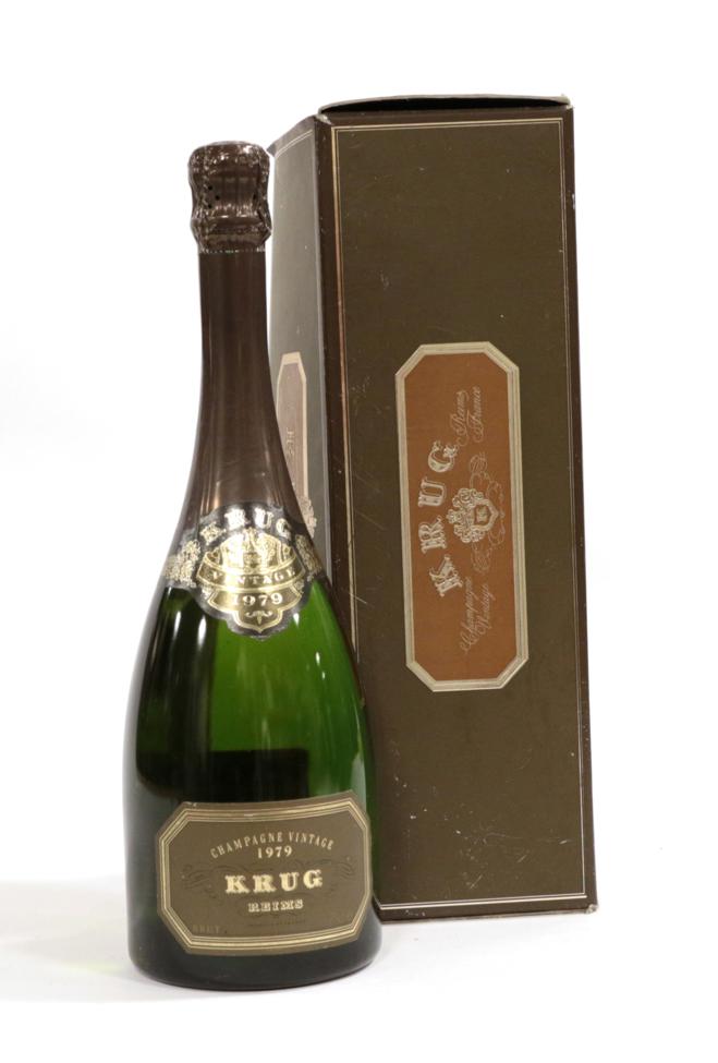 Lot 2009 - Krug 1979 Champagne, boxed (one bottle)