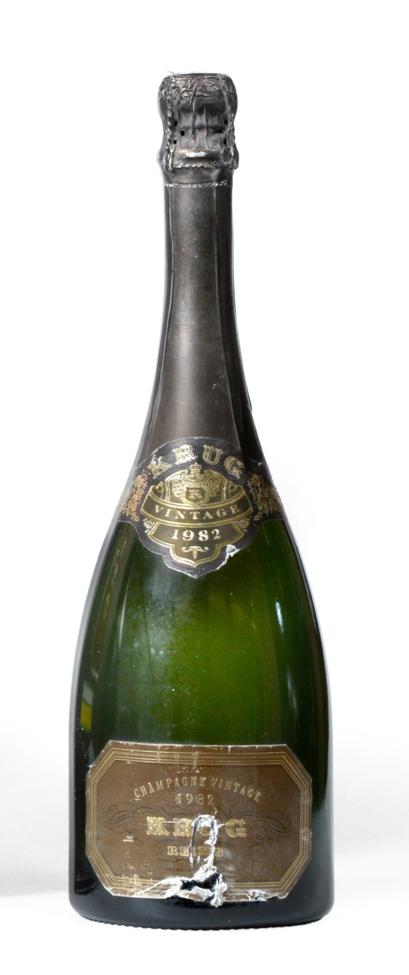 Lot 2010 - Krug 1982 Champagne (one bottle)