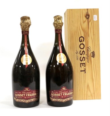 Lot 2028 - Gosset Celebris 2000 Champagne (two magnums)