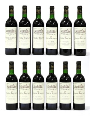 Lot 2054 - Château Beaumont cru Bourgeois 1986 (twelve bottles)