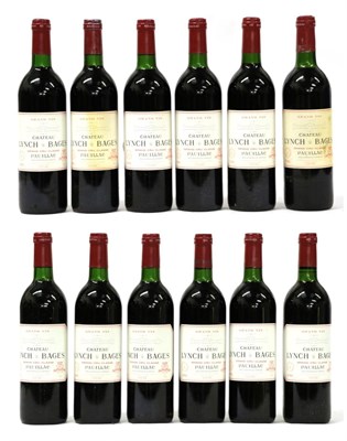 Lot 2064 - Château Lynch Bages 1986 Pauillac (twelve bottles)