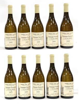 Lot 2160 - Domaine Amiot Guy et Fils Chassagne-Montrachet 2009 Premier Cru Les Caillerets (ten bottles)
