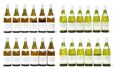 Lot 2171 - Pierre Riffault Sancerre 2004, white (twelve bottles), Pierre Riffault Sancerre 1996, rosé (twelve