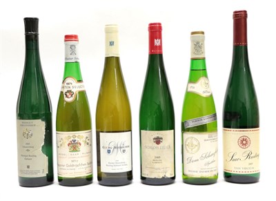 Lot 2177 - Dom Scharzhofberger 1971 Spatlese Mosel-Saar-Ruwer, (one bottle), Saar Riesling 2009 (one...