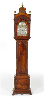 Lot 1070 - A Fine George III Mahogany Chiming Longcase Clock, signed John Farley, Southwark, circa 1780,...