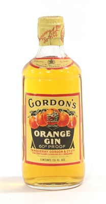 Lot 2207 - Gordon's Orange Gin by Tanqueray, Gordon & Co. Ltd., 1950s bottling, 60% proof 13.5 fl oz (one...