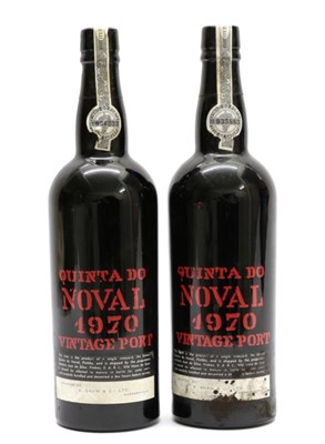 Lot 2230 - Quinta do Noval 1970 Vintage Port imported by B. Shaw & Co. Ltd., Huddersfield (two bottles)