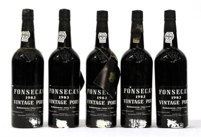 Lot 2232 - Fonseca Vintage Port 1983 (five bottles)