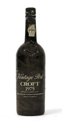Lot 2240 - Croft 1975 Vintage Port (one bottle)