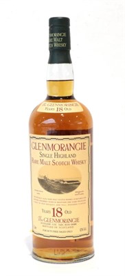 Lot 2261 - Glenmorangie 18 Year Old Single Highland Rare Malt Scotch Whisky 43% 1L (one bottle)